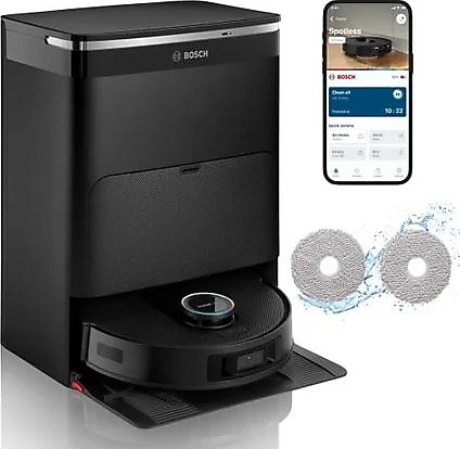 Bosch Spotless Max BCRDW3BX Çöp İstasyonlu Akıllı Robot Süpürge fiyatı