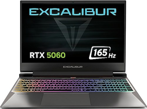 Casper Excalibur G870.210H-DF60X-C Core 5 210H 32 GB 1 TB SSD RTX5060 15.6" Full HD Gaming Laptop