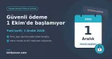 Güvenli Ödeme Sistemi Ertelendi: Yeni Tarih 1 Aralık 2026