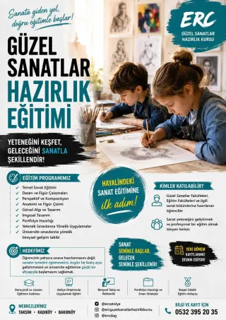 GÜZEL SANATLAR FAKÜLTELERİNE HAZIRLIK