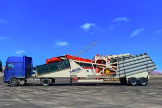 MOBİL BETON SANTRALİ - 100 m³ - HEMEN TESLİM