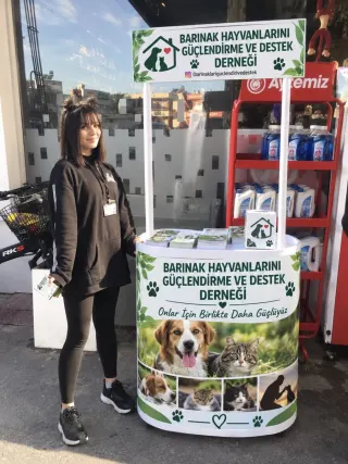 Sokak Hayvanları Derneği Stand Çalışması ( BAYAN )