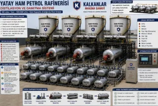 crude oil distillation plant assembly.kalkanlar machina 