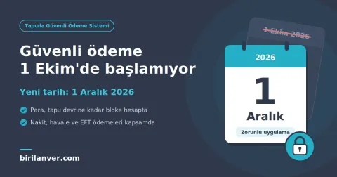 Güvenli Ödeme Sistemi Ertelendi: Yeni Tarih 1 Aralık 2026
