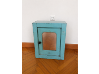 ANTIK VİNTAGE SEL MARKA METAL AYNALI ECZA DOLABI 1960LI YILLAR