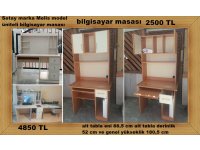 Bilgisayar masası 2 FARKLI MODEL detayları okuyunuz
