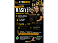 Betro Burger Akaretler Garson Arıyor !