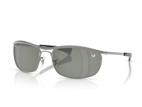 Ray-Ban Polarize Güneş Gözlüğü Gümüş Metal Çerçeve