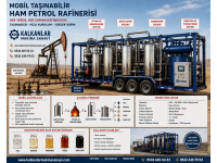 dorse üzeri ham petrol rafineri yapımı kalkanlar makina 