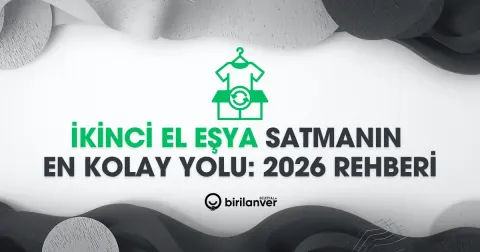 İkinci El Eşya Sat 2026