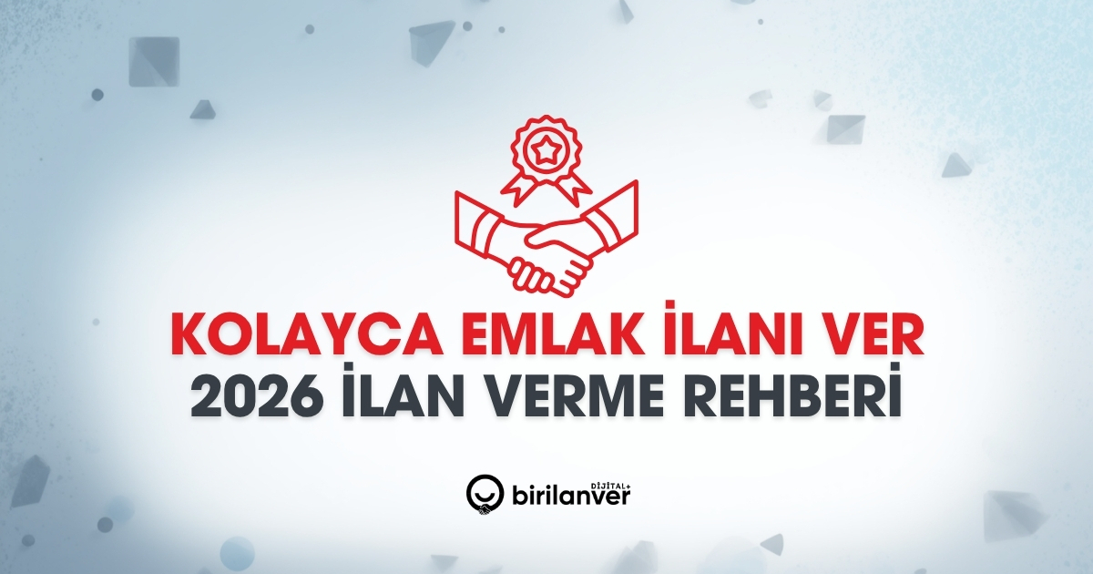 Kolayca Emlak İlanı Ver